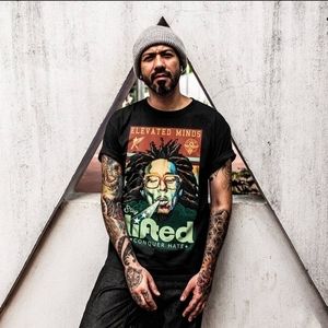 Nwt Bob Marley Legend Graphic Tee by Skillz